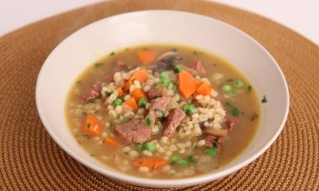 Beef & Barley Soup Recipe – Laura Vitale – Laura in the Kitchen Episode 523