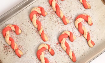 Candy Cane Cookies Recipe – Laura Vitale – Laura in the Kitchen Episode 851