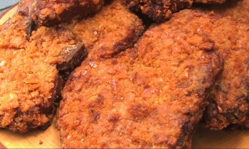 Fried Smoked BBQ Pork Chops