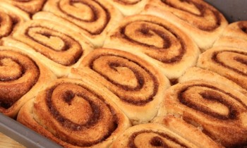 Homemade Cinnamon Rolls Recipe – Laura Vitale – Laura in the Kitchen Episode 300