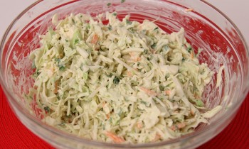 Homemade Coleslaw Recipe – Laura Vitale – Laura in the Kitchen Episode 416