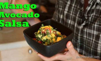 Mango Avocado Salsa: Organic Raw Vegan Recipe