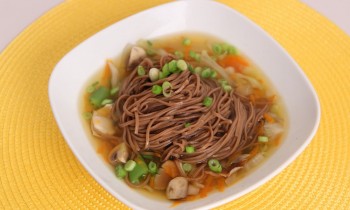 Quick Soba Noodle Soup Recipe – Laura Vitale – Laura in the Kitchen Episode 519