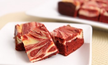 Red Velvet Cheesecake Brownies Recipe – Laura Vitale – Laura in the Kitchen Episode 731