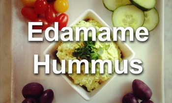 Reimagined Recipe: Edamame Hummus