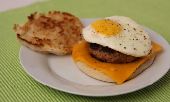 Sausage Egg & Cheese Breakfast Sandwich Recipe – Laura Vitale – Laura in the Kitchen Episode 440