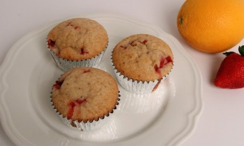 Strawberry Orange Muffins Recipe – Laura Vitale – Laura in the Kitchen Episode 375