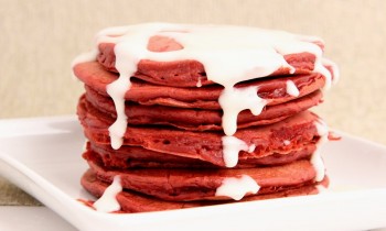 Red Velvet Pancakes Recipe – Laura Vitale – Laura in the Kitchen Episode 876