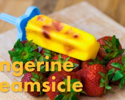 Tangerine Strawberry Superfood Creamsicle