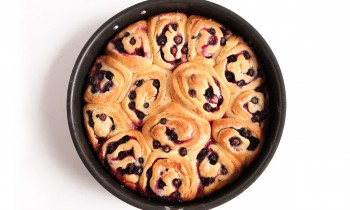 Lemon Blueberry Rolls Recipe – Laura Vitale – Laura in the Kitchen Episode 927