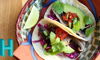 Portobello Mushroom Tacos |  Hilah Cooking