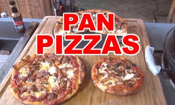 Pan Pizza recipes by the BBQ Pit Boys