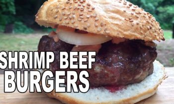 Shrimp n’ Beef Burgers recipe