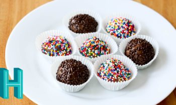 How to Make Brigadeiro! Brazilian Candy Recipe | Hilah Cooking