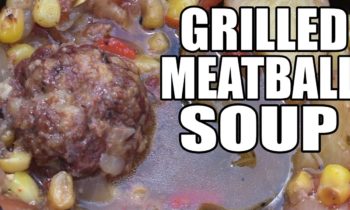 Grilled Meatball Soup recipe