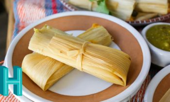 Vegetarian Tamales de Rajas con Queso! Hilah Cooking