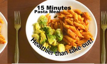 Fast 15 Minutes Pasta Lunch Meal Menu | Totally Indian Style!