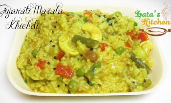 Gujarati Masala Khichdi Recipe – Indian Vegetarian Recipe Video in Hindi – Lata’s Kitchen