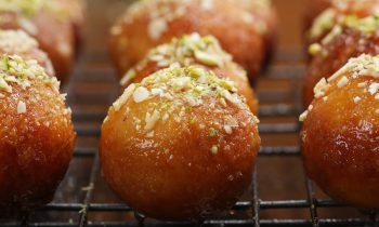 Indian Fried Doughnuts (Gulab Jamun)