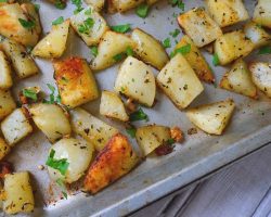 Garlic & Herb Roasted Potatoes | Easy Side Dish | Episode 107