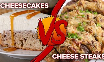 Cheesecakes Vs. Cheese Steaks