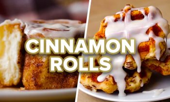 Cinnamon Rolls 4 Ways