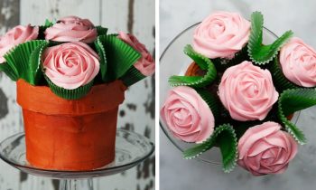 Flower Pot Cake