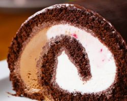 Neapolitan Ice Cream Cake Roll