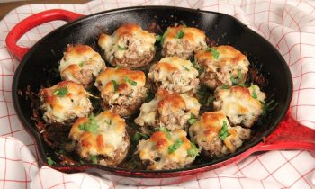 Super Creamy Stuffed Mushrooms (Low Carb) Episode 1240