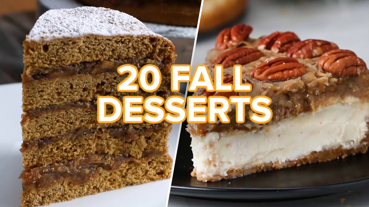 20 Tasty Fall Desserts - JustRightFood.com