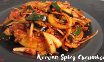 Korean Spicy Cucumber side-dish Tutorial