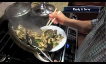 Cooking with Mom…Korean Mushroom Side Dish