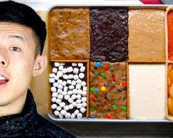 How To Make 8 Desserts in 1 Sheet Pan with Alvin