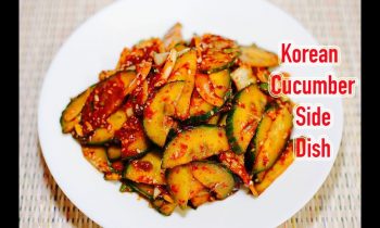 Quick and Easy Korean Cucumber Side Dish Recipe