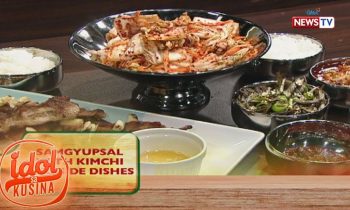 Idol sa Kusina: Samgyupsal with Kimchi and side dishes