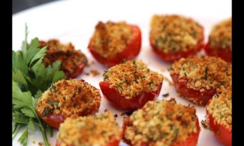 French Provencal stuffed tomatoes : lovely side dish for summer