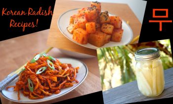 Korean Radish 3 Ways! Kimchi, Pickles and Side Dish Recipes