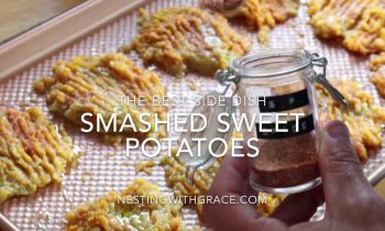 Smashed Sweet Potatoes- Favorite Side Dish