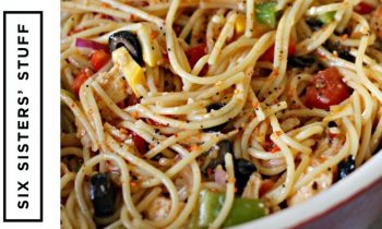 Spaghetti Pasta Salad Side Dish