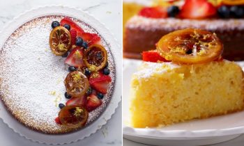 How To Bake A Lemon Ricotta Cake • Tasty