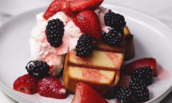 Summertime Grilled Pound Cake And Berries • Tasty