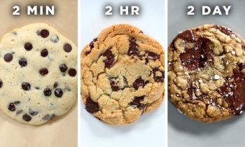 2-Minute Vs. 2-Hour Vs. 2-Day Cookie • Tasty