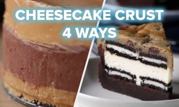 Cheesecake Crust 4 Ways • Tasty