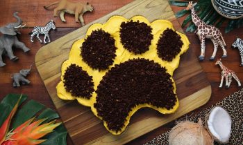 Paw Print Cupcake Cake As Inspired By The Lion King • Tasty