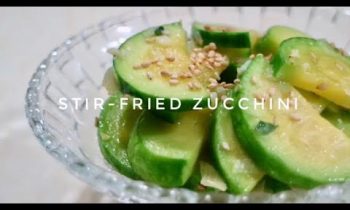 Zucchini Stir fry | 애호박 볶음 | Korean Sidedish