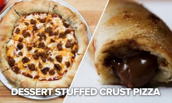 Dessert Stuffed Crust Pizza • Tasty