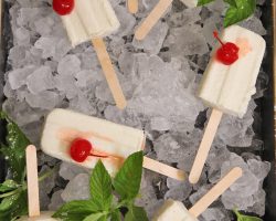 Pina Colada Popsicles