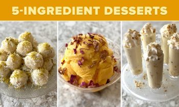 This Chef Makes 3 Indian Desserts Using Only 5 Ingredients Each • Tasty