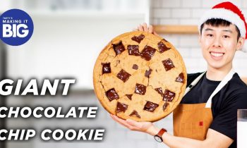 I Made A Giant 20-Pound Chocolate Chip Cookie • Tasty