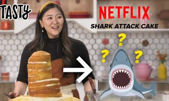 I Tried To Recreate The Famous Shark Cake From Nailed It! • Tasty